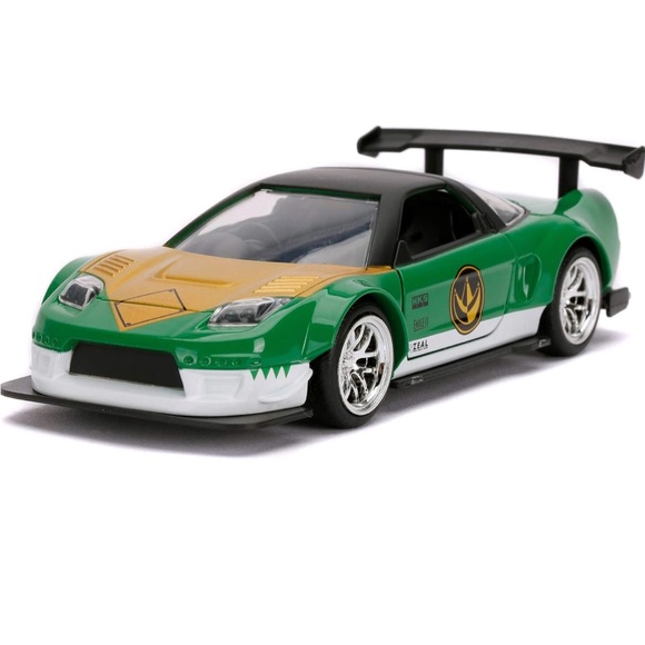 Green Ranger Power Rangers 2002 Honda NSX Type-R Japan Spec 1/32 Diecast Model - Picture 4 of 6